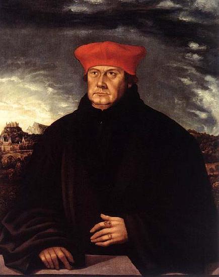 unknow artist Cardinal Matthaus Lang von Wellenburg oil painting picture